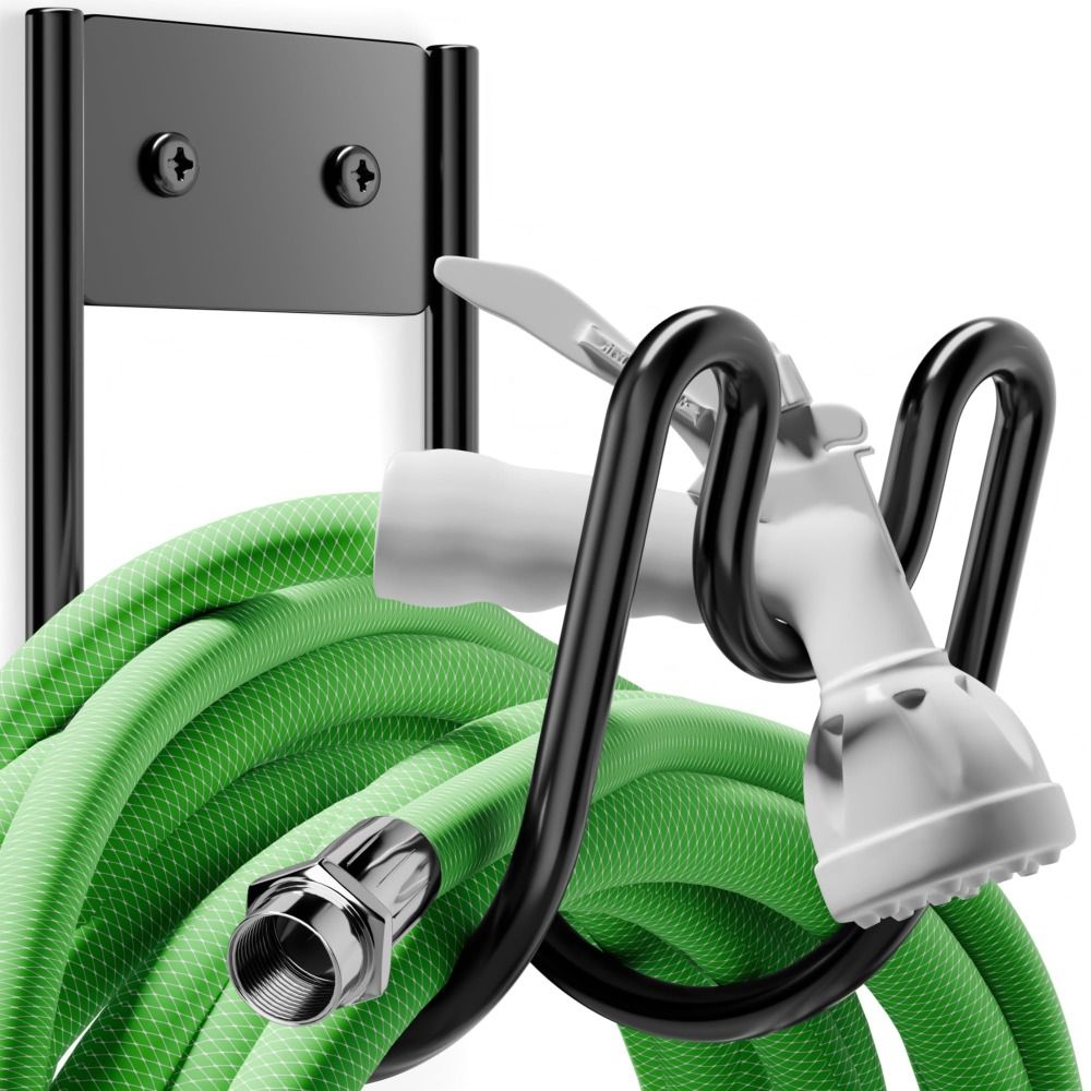 Gardena Hose Flex - Support mural antirouille pour tuyau d'arrosage,