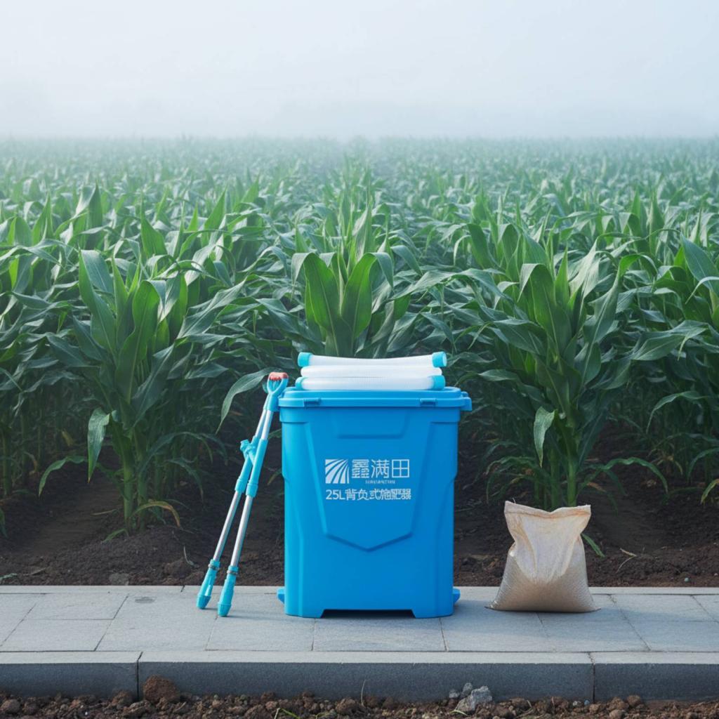 Agriculture Farming Equipments - Distributeur manuel, conception ergonomique, sangles confortables,