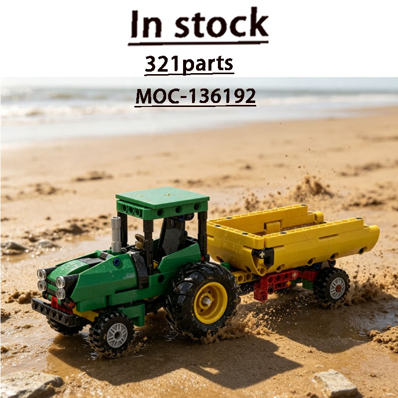 Agriculture Farming Pdf - Modèle à assembler MOC-136192, nouveau tracteur