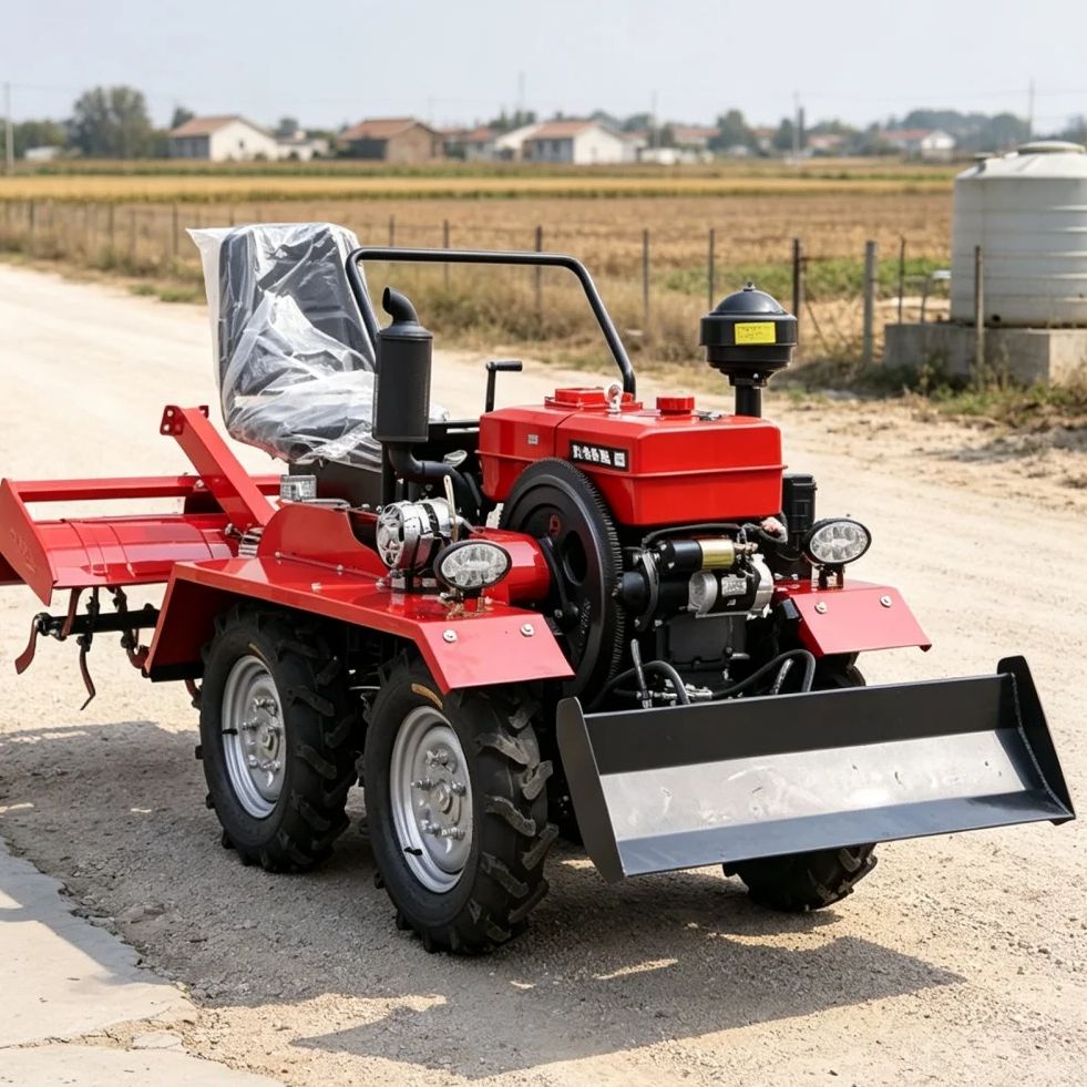 Agriculture Farming Equipments - Machine agricole rotative 4 roues motrices