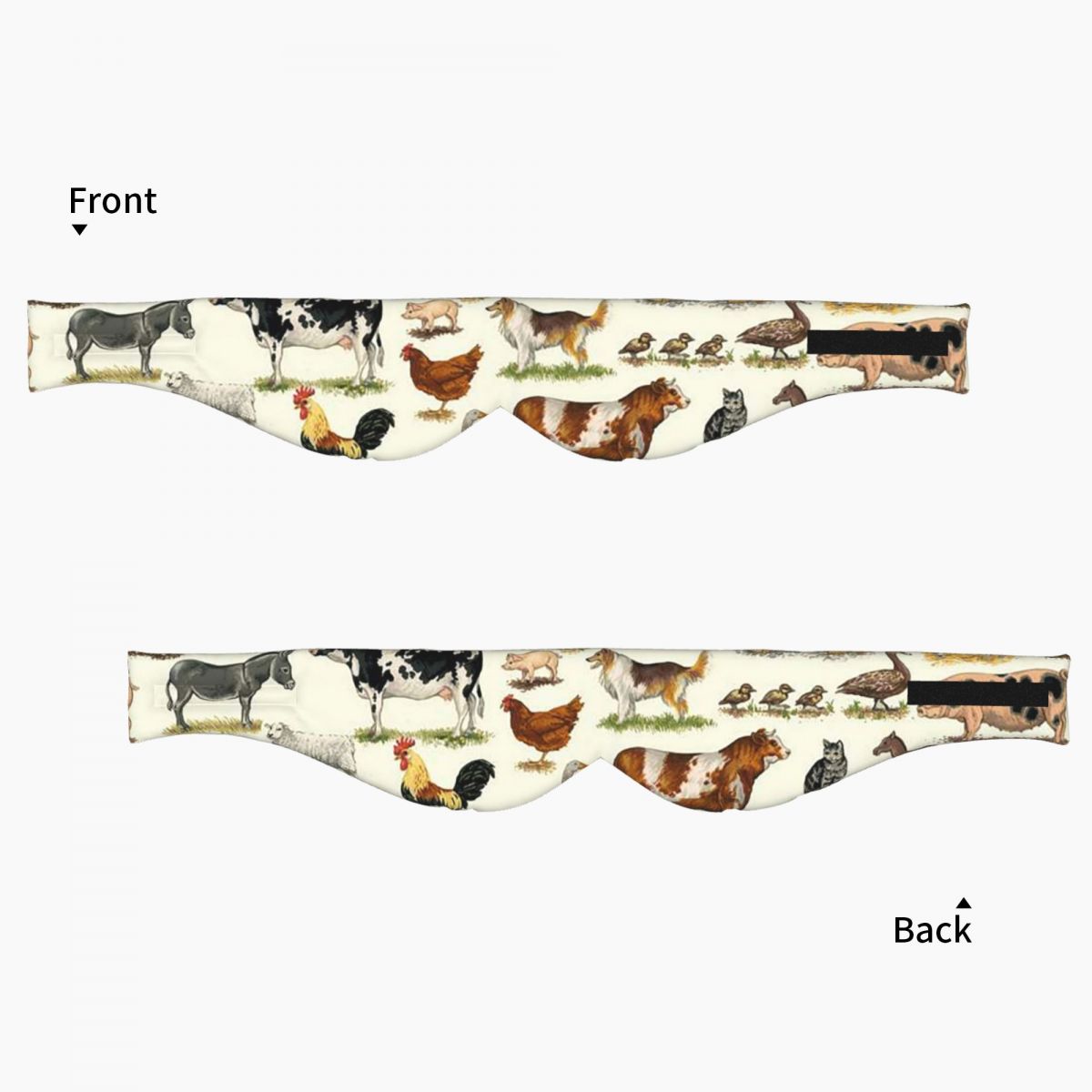 Masque de sommeil pour animaux - Farming & Agriculture Word Stacks avis et prix