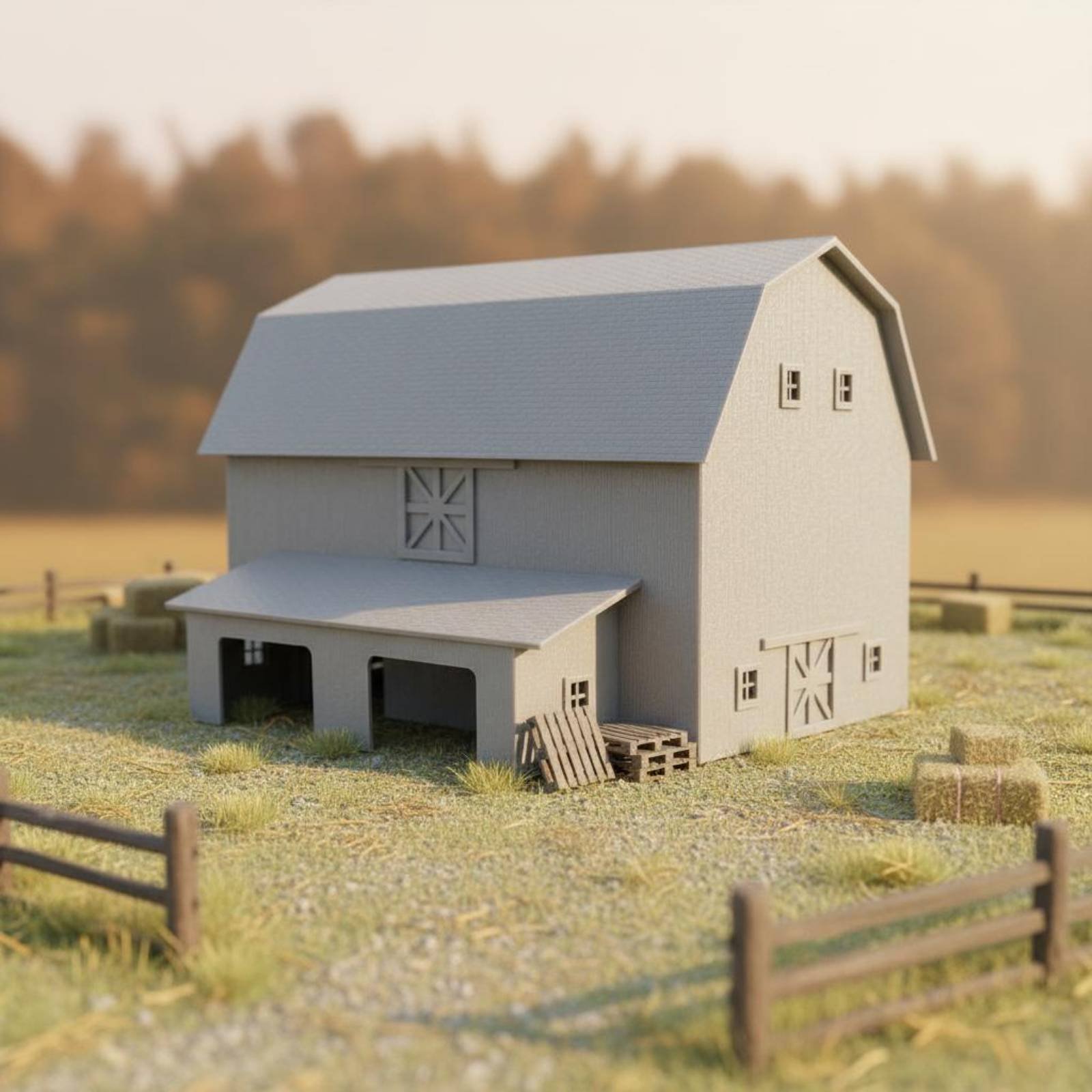 Maquette de bâtiment agricole  - Farming & Agriculture Word Stacks avis et prix